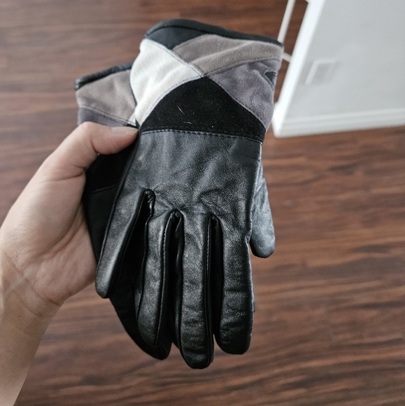 Women's leather gloves size S-M - Picture 1 of 6